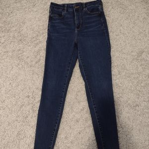 AEO curvy high rise jeggings